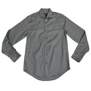 Final Sale! Aweareness Kenneth Cole men's shirt 15 gray long sleeve button down